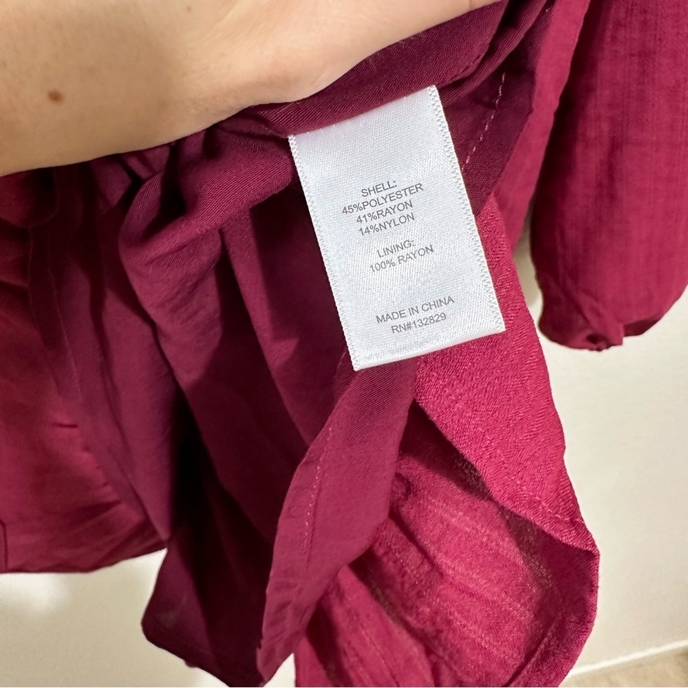 Tularosa Jordan Dress in Magenta Small - Picture 5 of 6